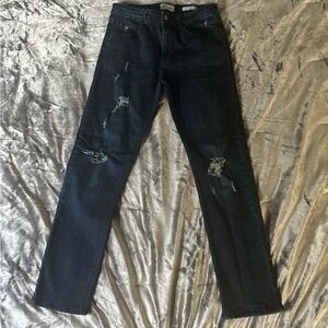Boys slim distressed jeans